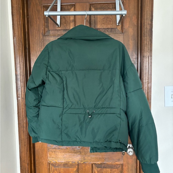 Green Puffer Jacket - Picture 2 of 2